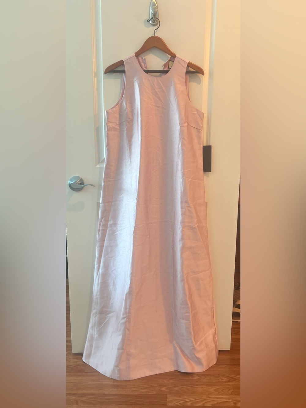 TUCKERNUCK Light Pink Dupioni Portia Gown - Picture 5 of 16